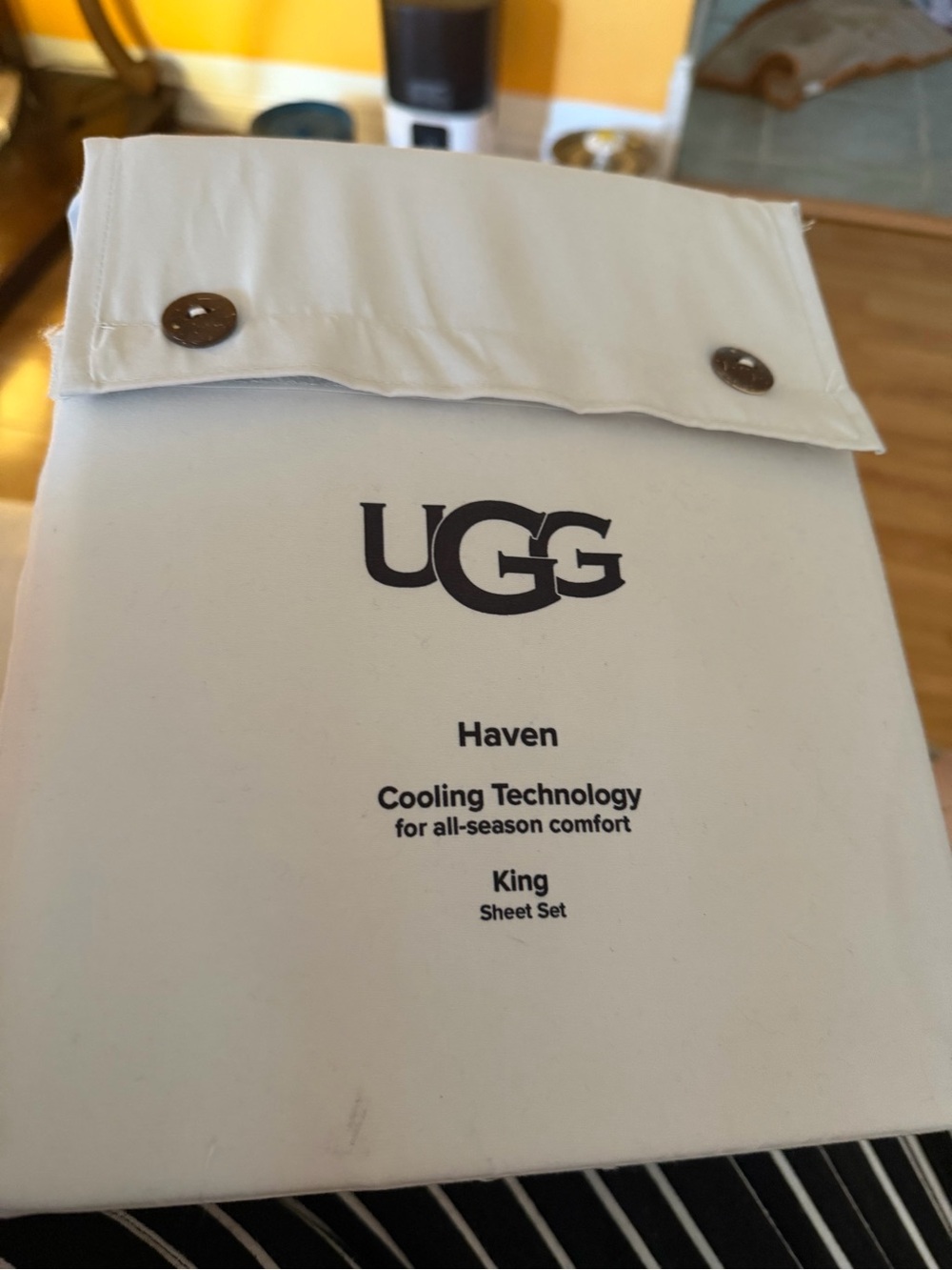 UGG Haven King Sheet Set - White